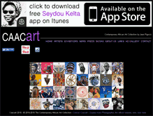 Tablet Screenshot of caacart.com